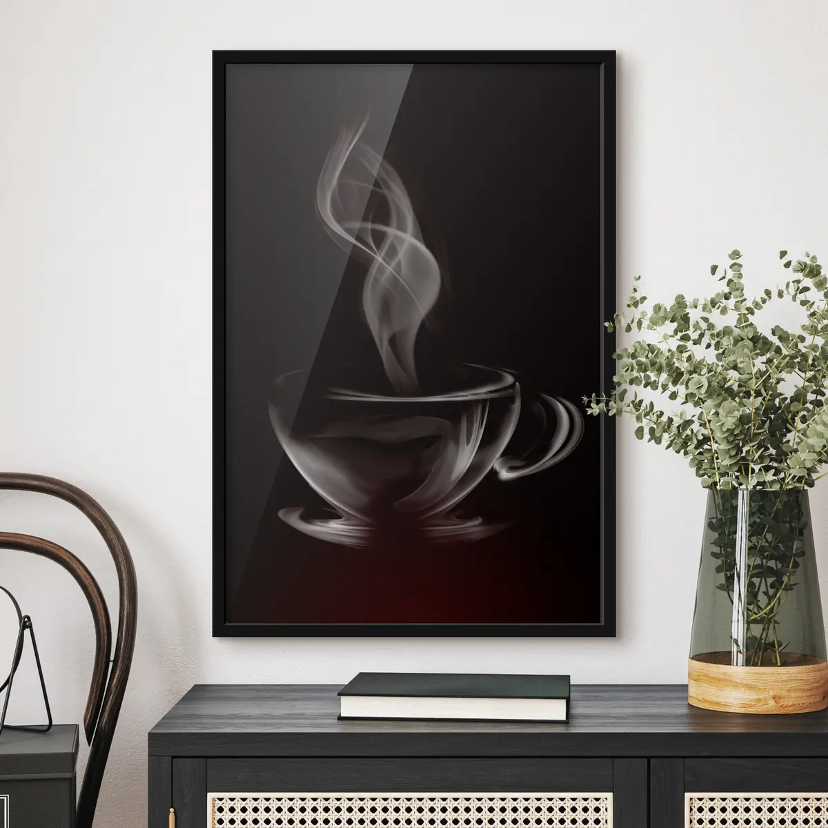 Poster Una tazza fumante di calore e comfort f07459