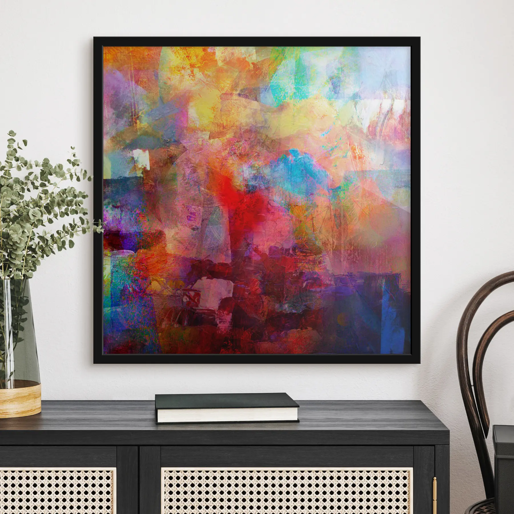 carta da parati Colori vibranti in una composizione astratta nr. f04344