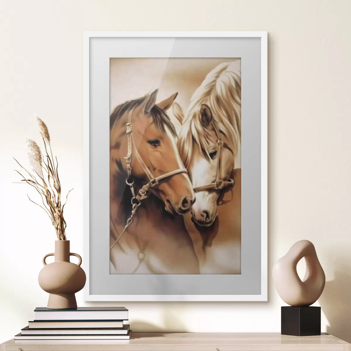 Poster Cavallo e fiducia f03697
