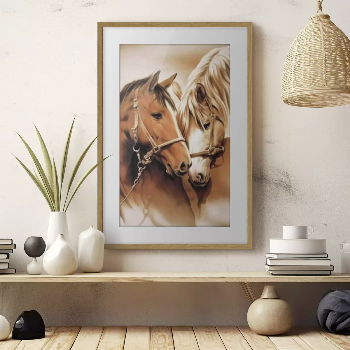 Poster Cavallo e fiducia f03697