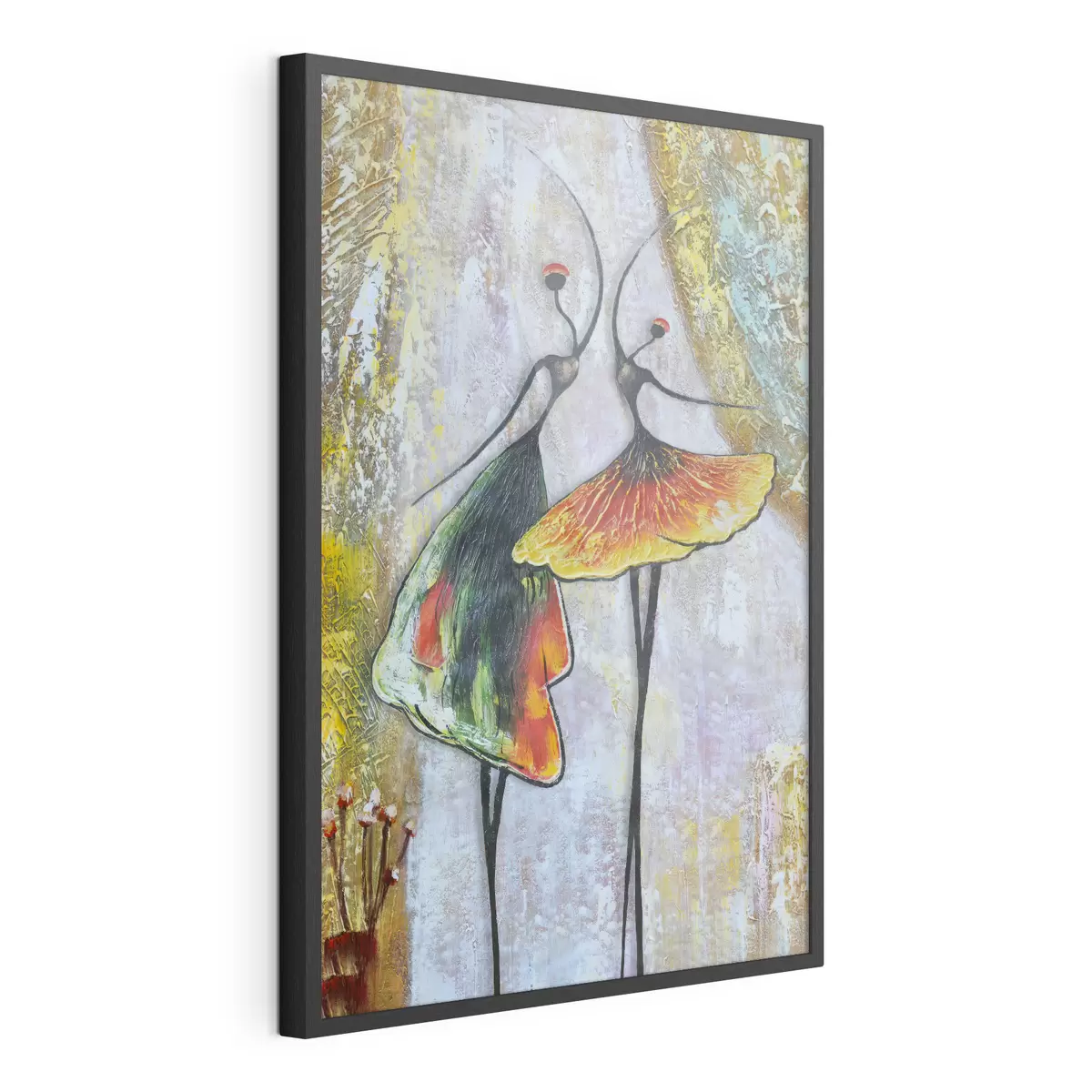 Poster Duetto danzante a colori f01740