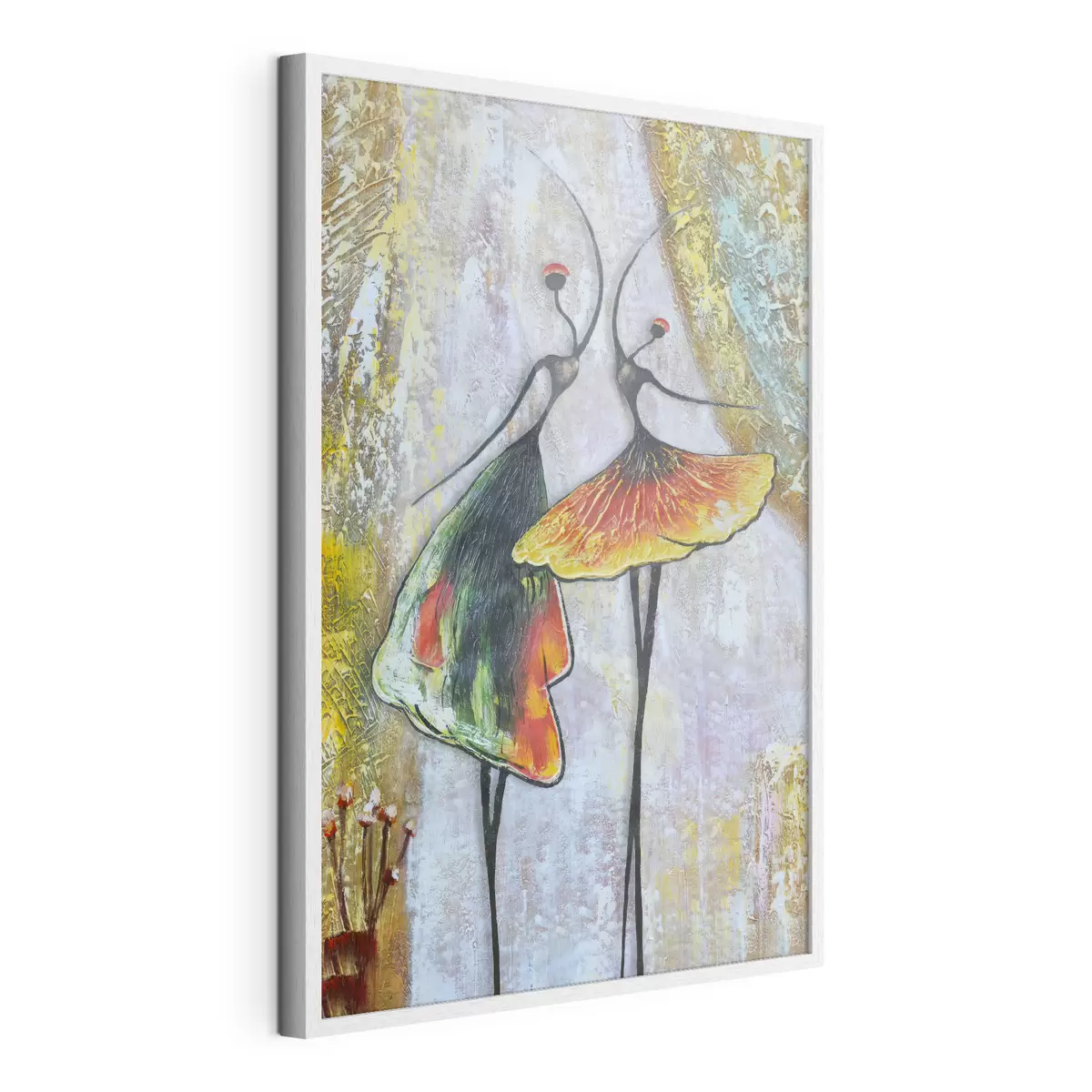 Poster Duetto danzante a colori f01740