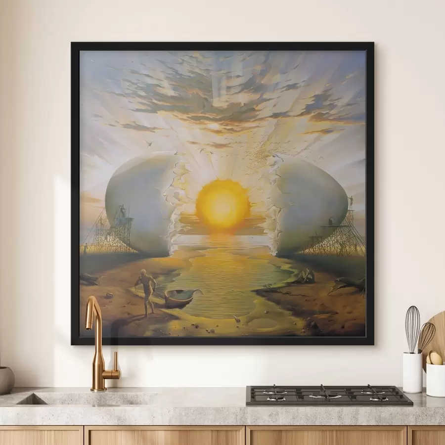 carta da parati Grande travaglio per partorire nr. f01474