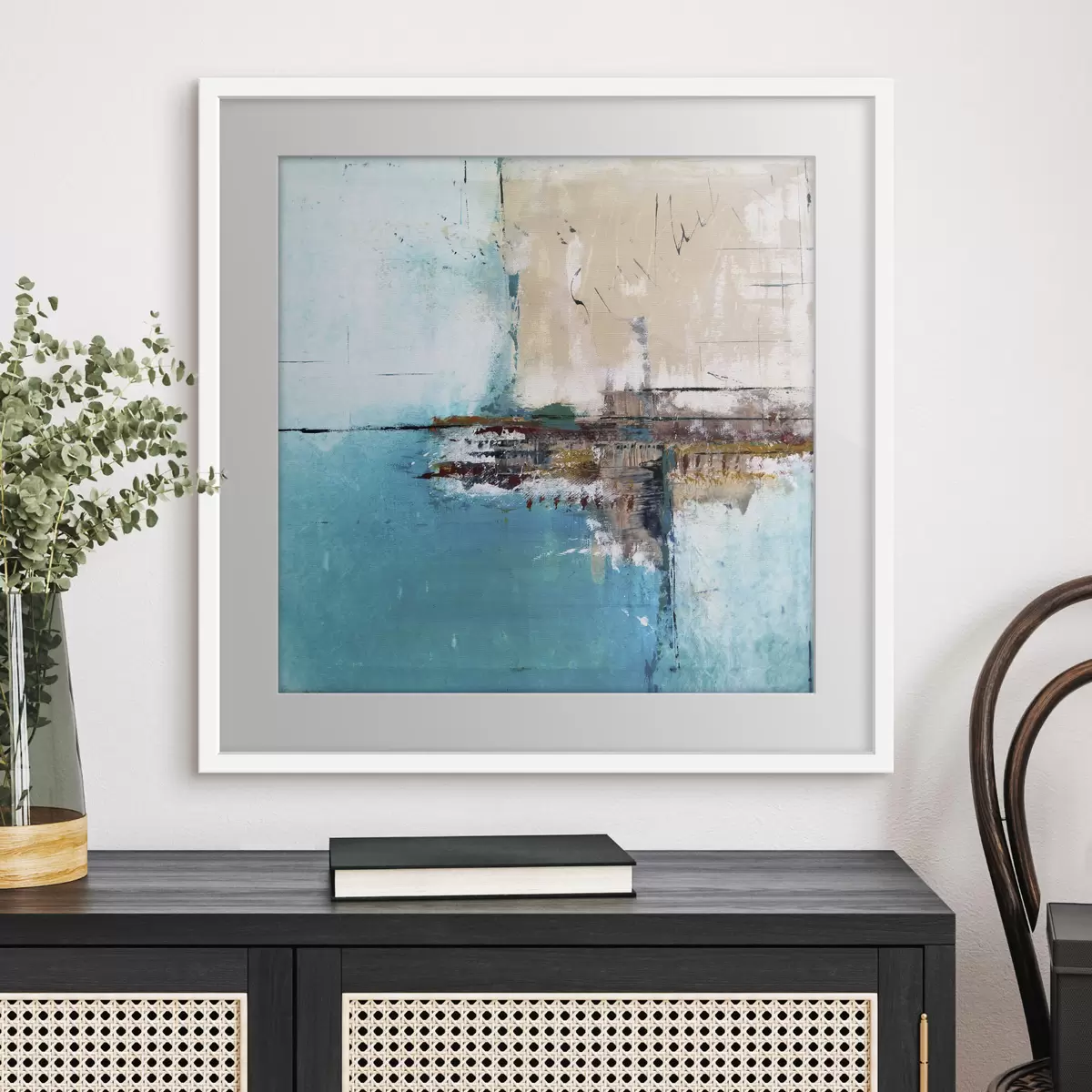 Poster Approdo turchese f01169
