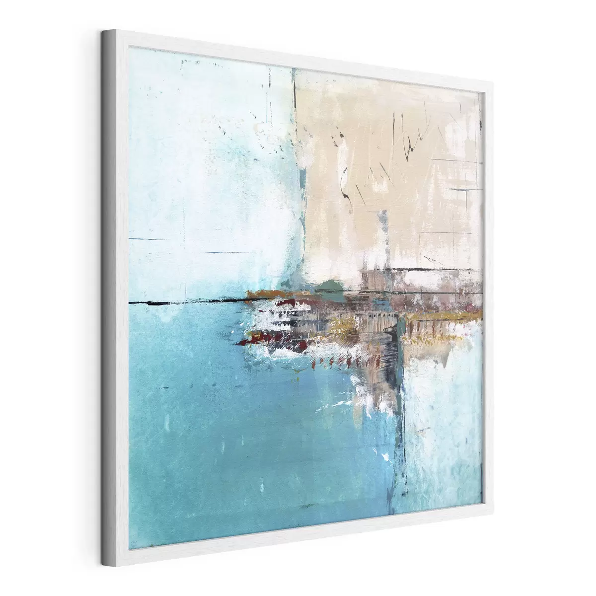 Poster Approdo turchese f01169