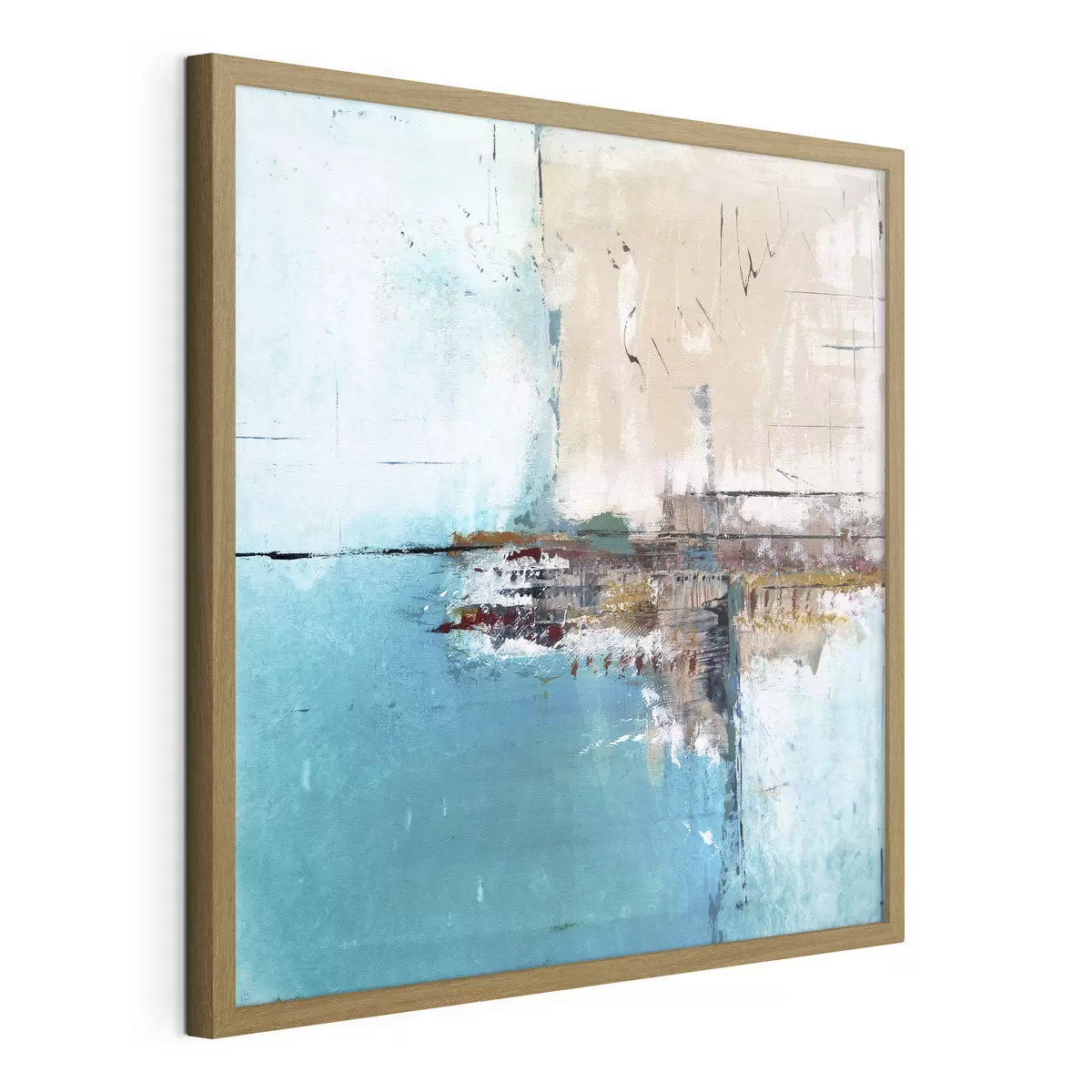 Poster Approdo turchese f01169