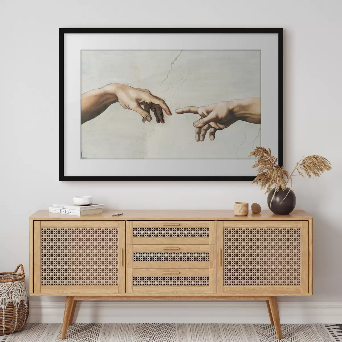 Poster Creazione di Adamo: tocco f11909