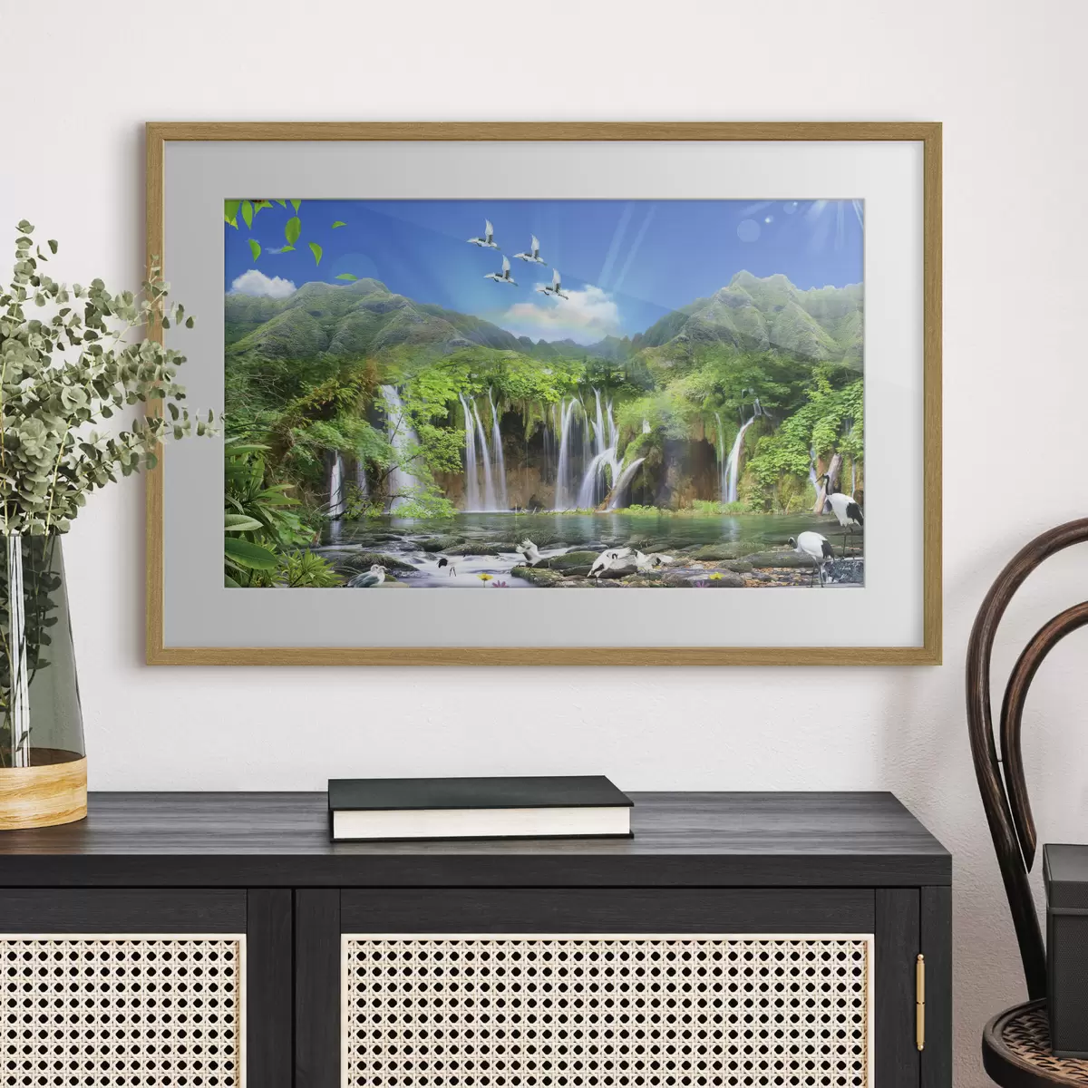 Poster La voce delle cascate f03428