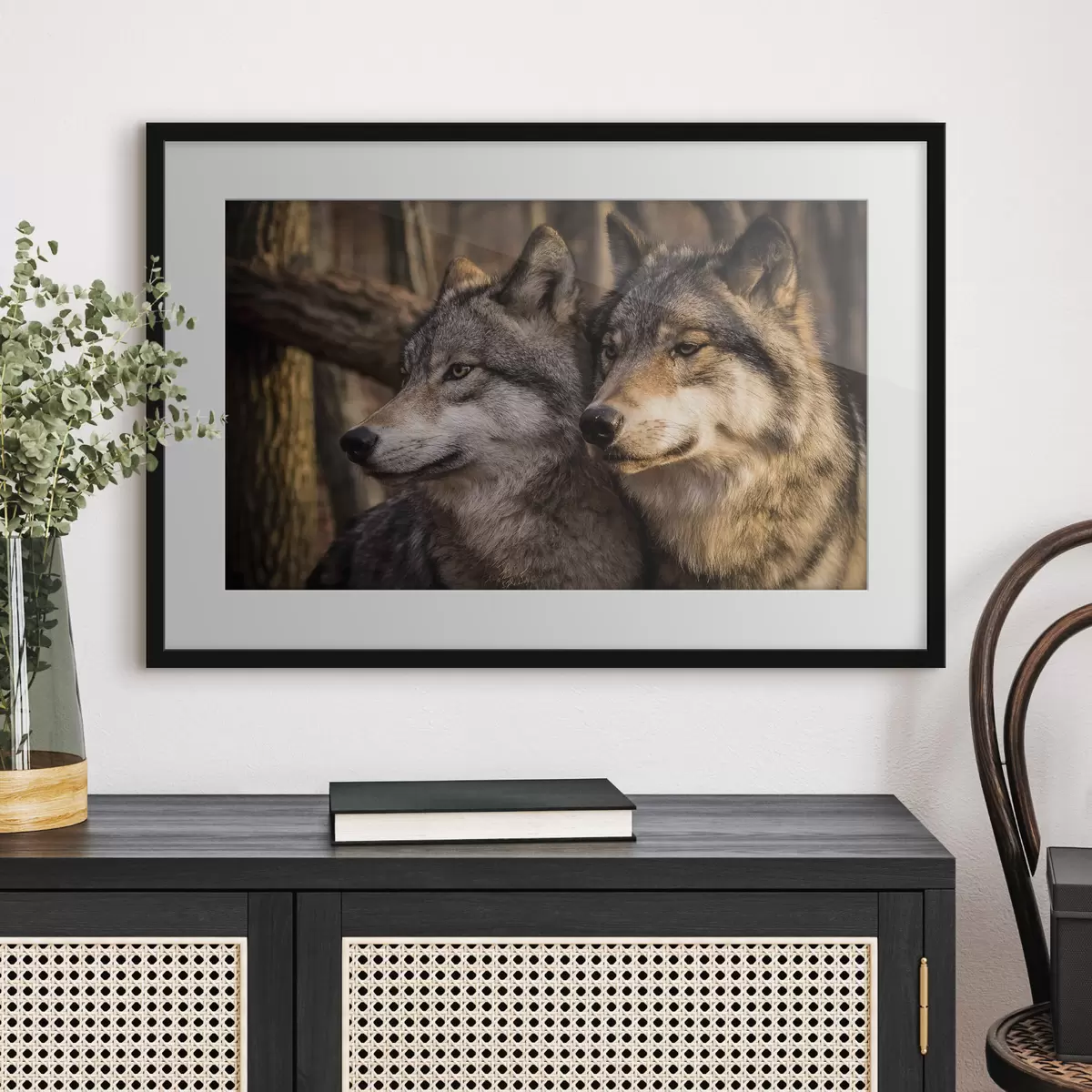 Poster Sguardo e fiducia f15522