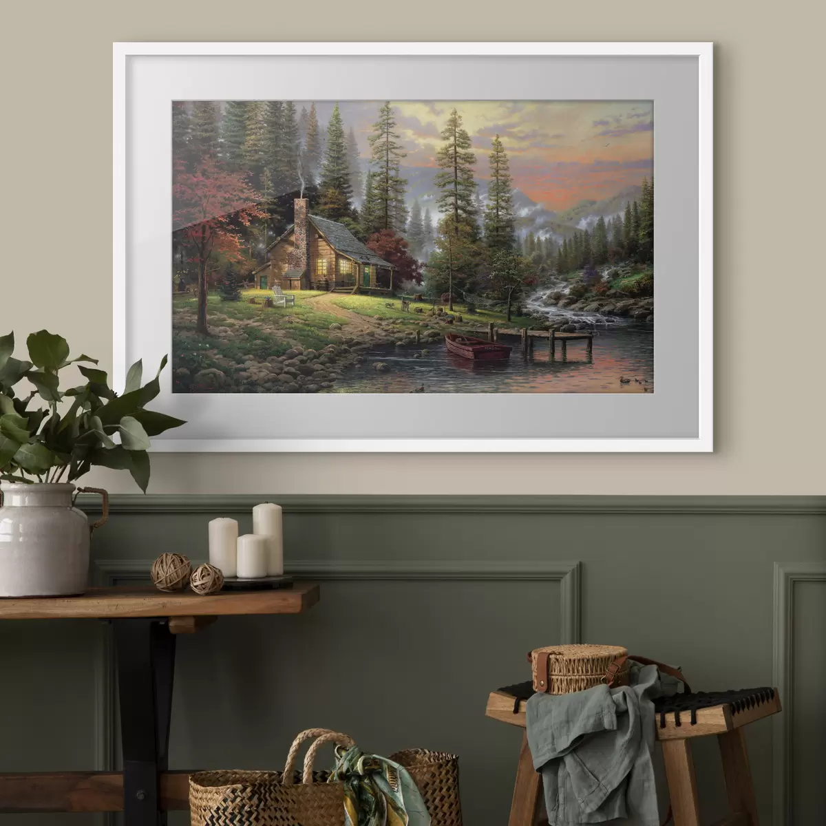 Poster Rifugio nel bosco f15556