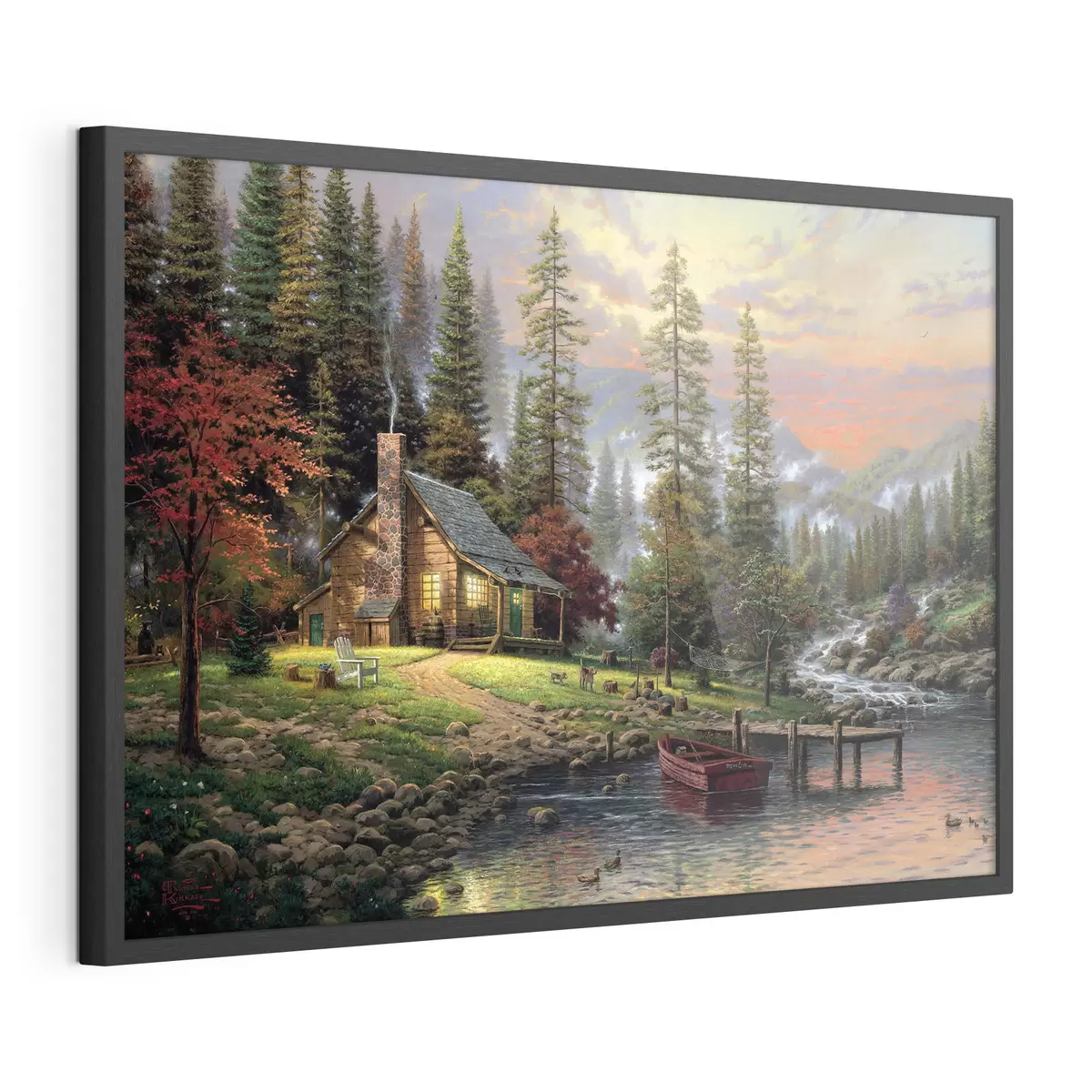 Poster Rifugio nel bosco f15556