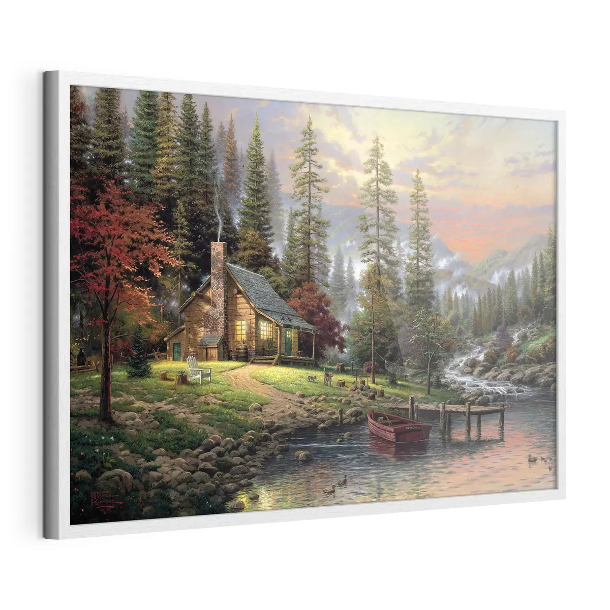 Poster Rifugio nel bosco f15556
