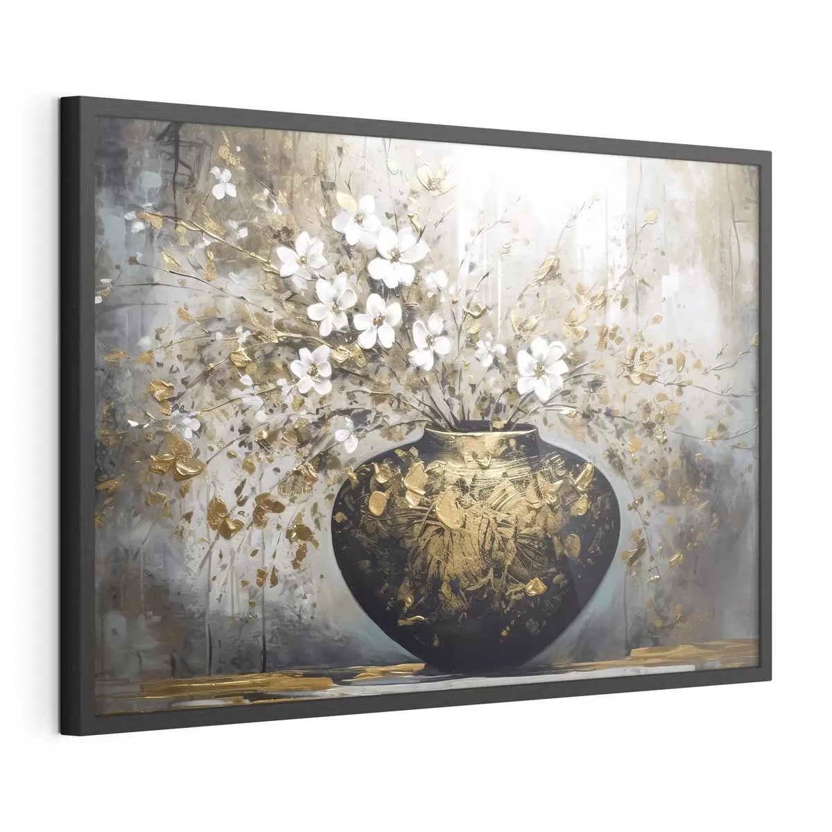 Poster Bouquet in un vaso scuro f35377