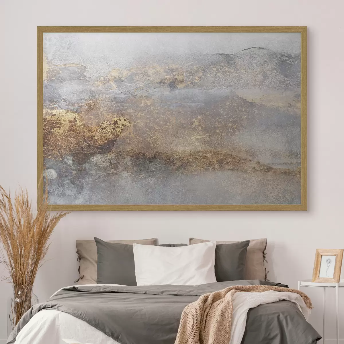 Poster Texture grigia della pietra f35845