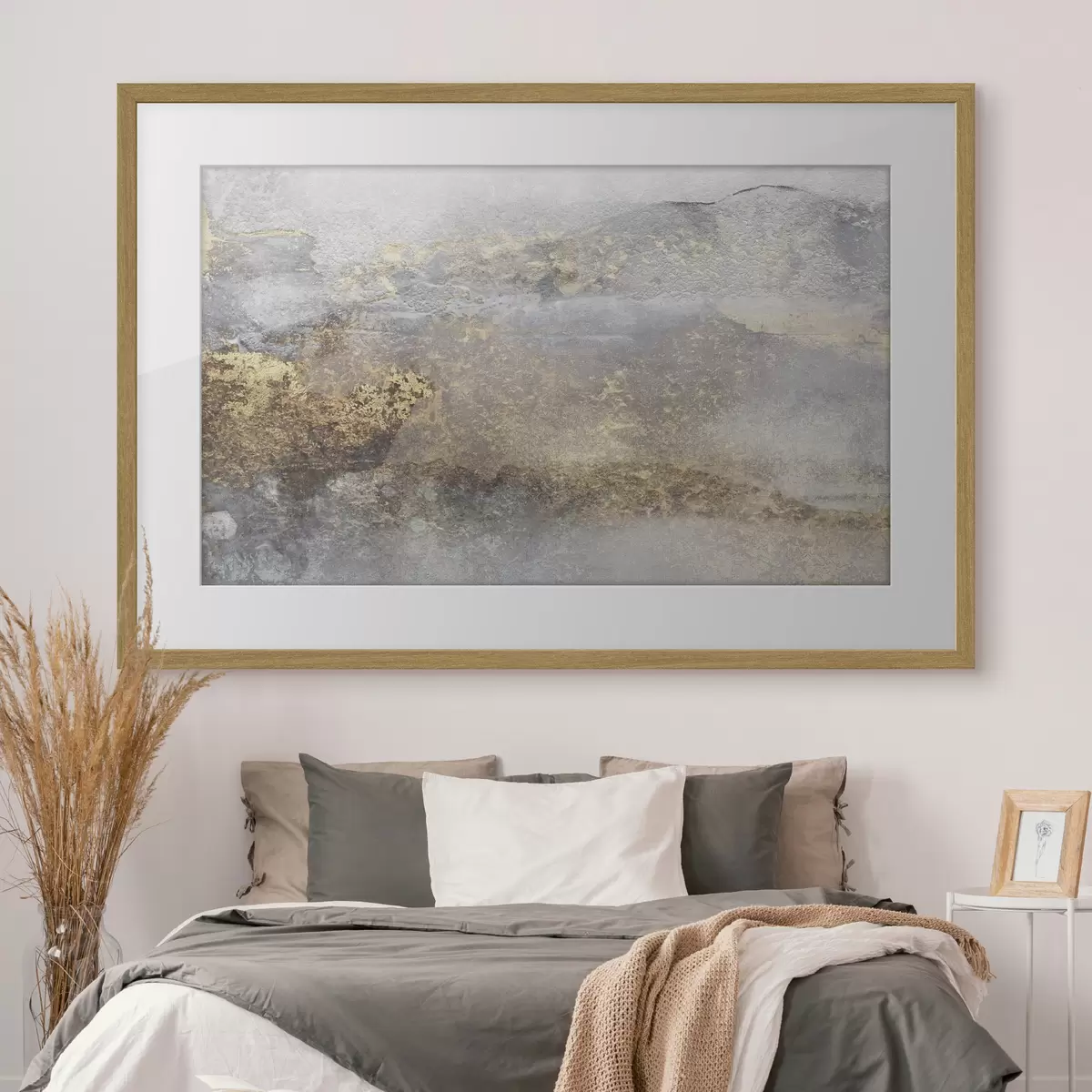 Poster Texture grigia della pietra f35845