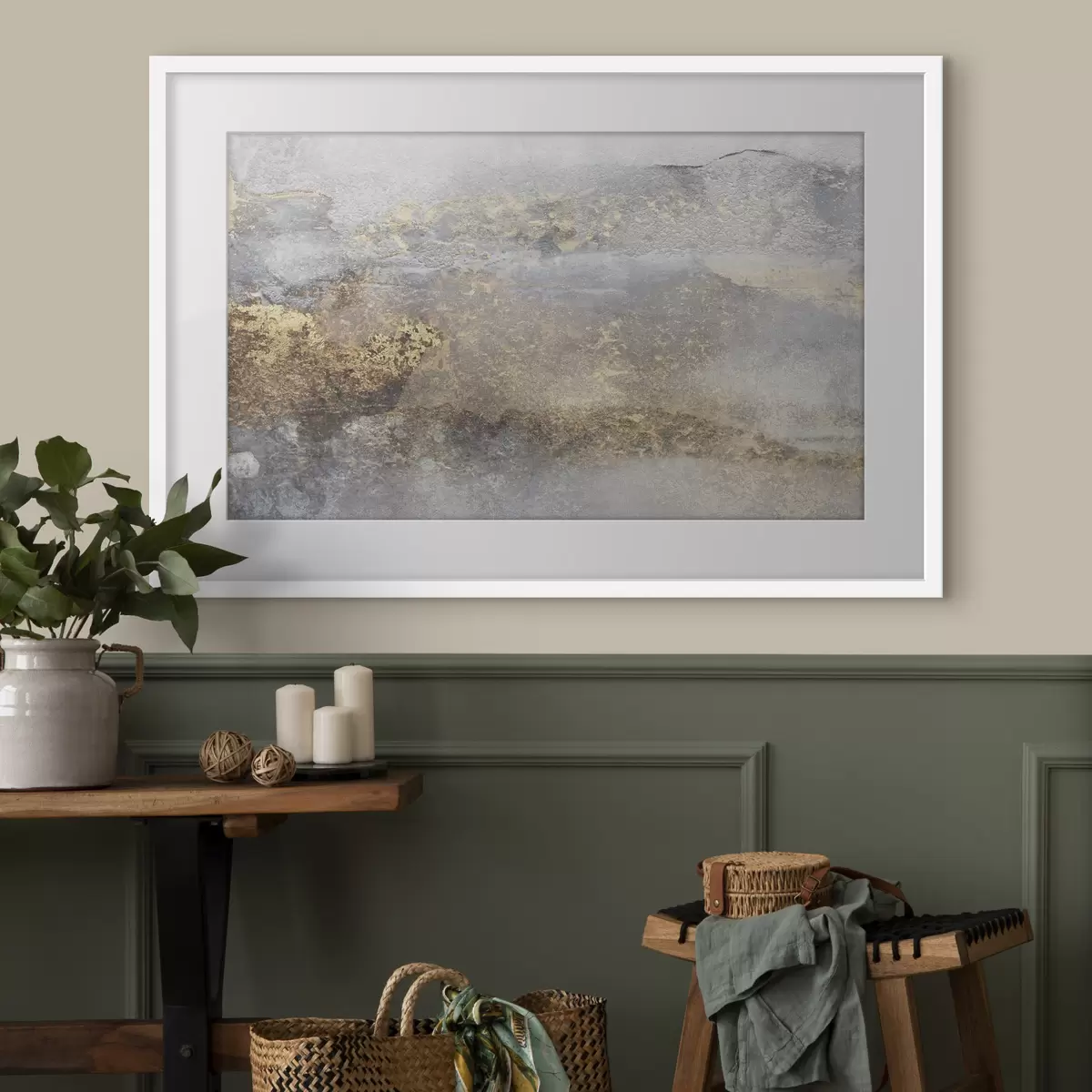 Poster Texture grigia della pietra f35845