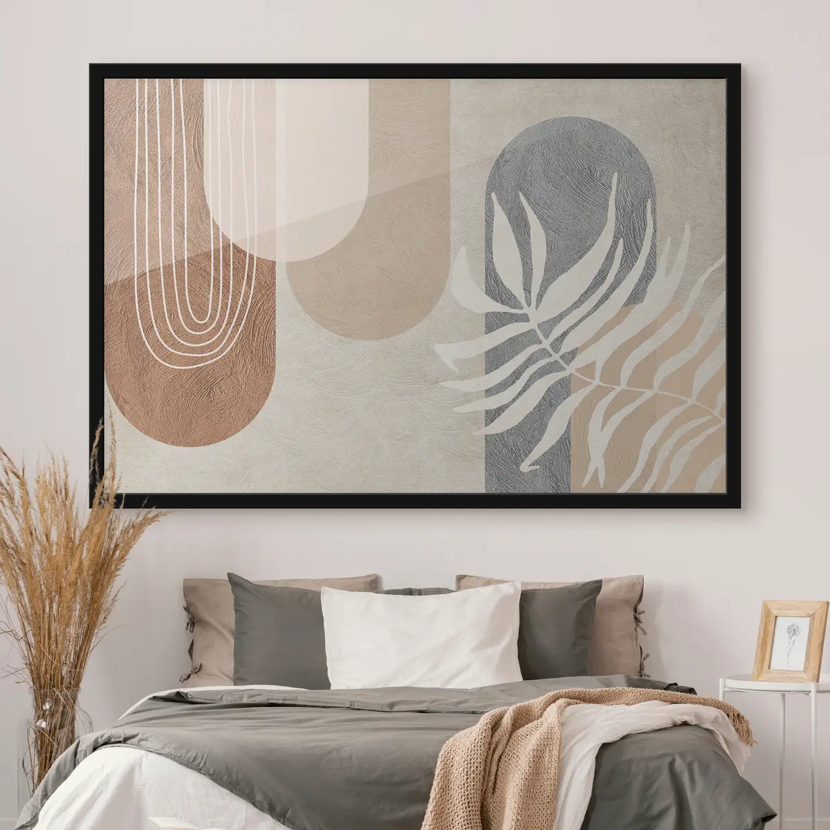 Poster Forme astratte nei toni della terra f35796