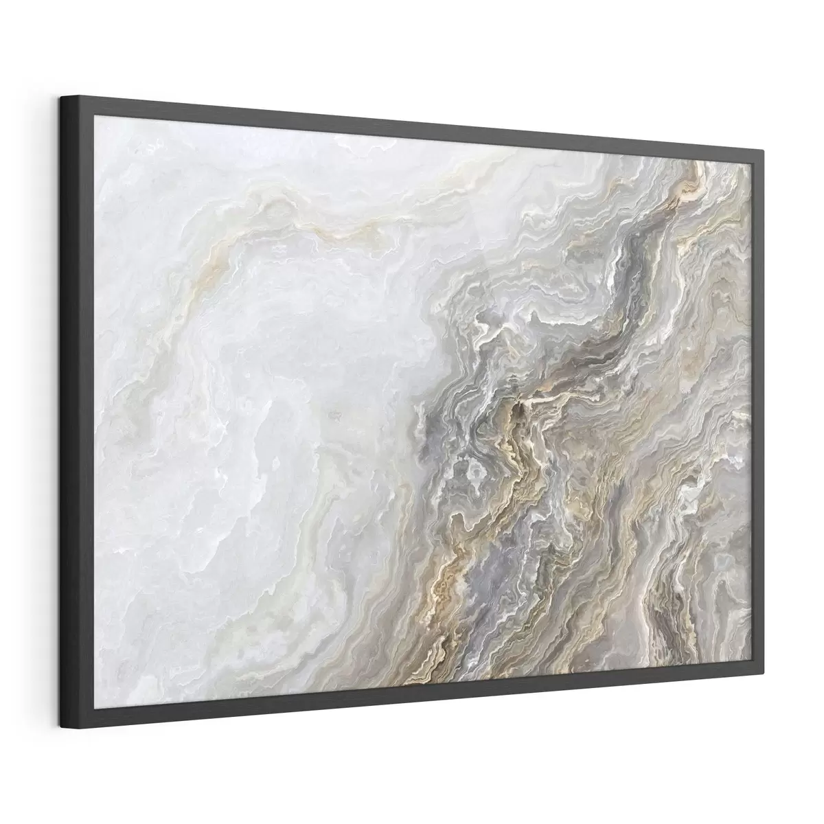 Poster Marmo grigio con venature f36030