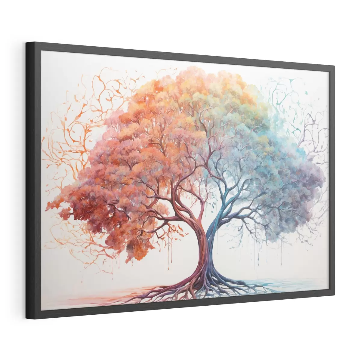 Poster Albero arcobaleno f36444