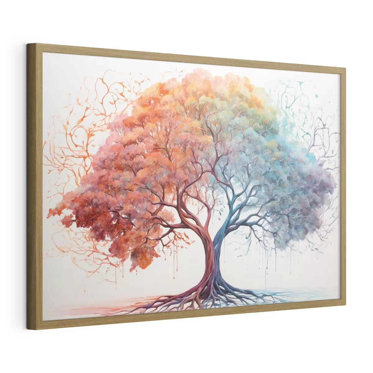 Poster Albero arcobaleno f36444