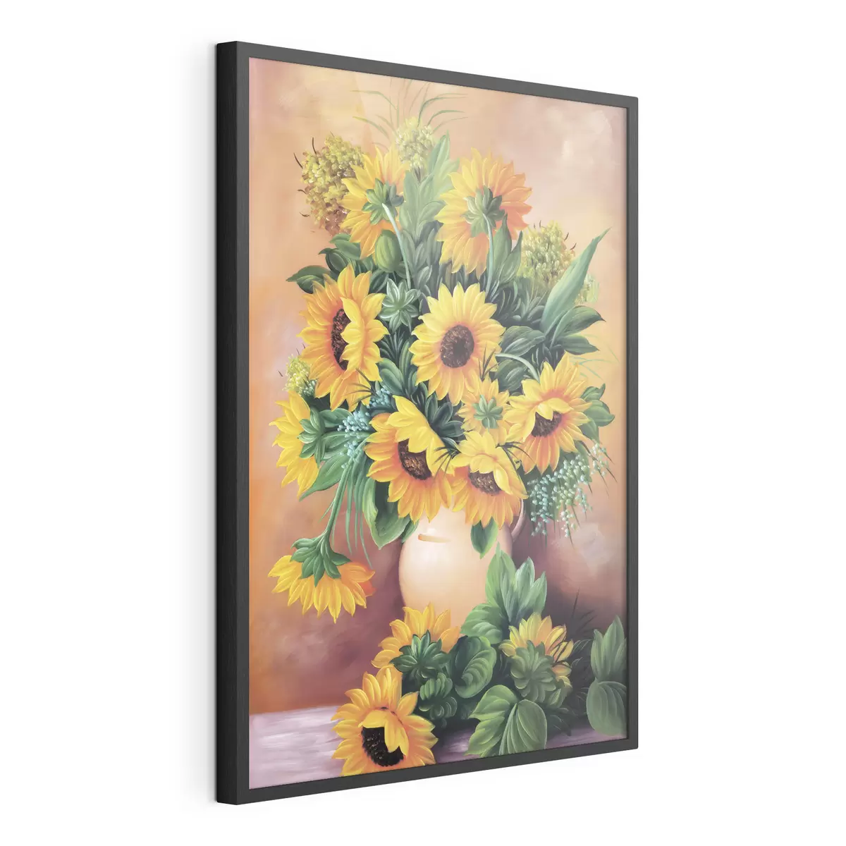 Poster Girasoli vivaci in un vaso f00860