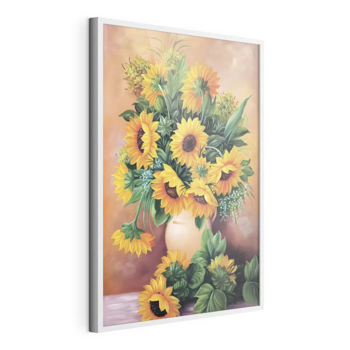 Poster Girasoli vivaci in un vaso f00860