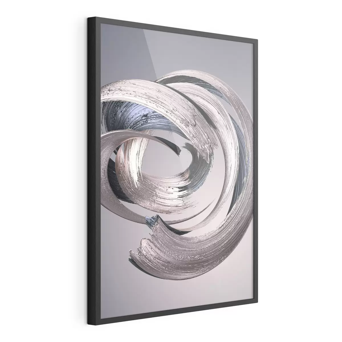 Poster Design astratto elegante e fluente f01160