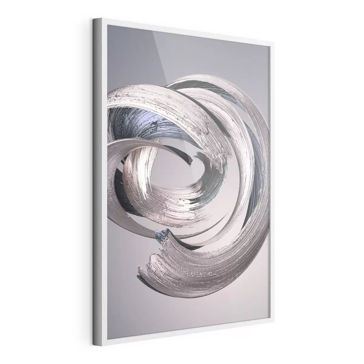 Poster Design astratto elegante e fluente f01160