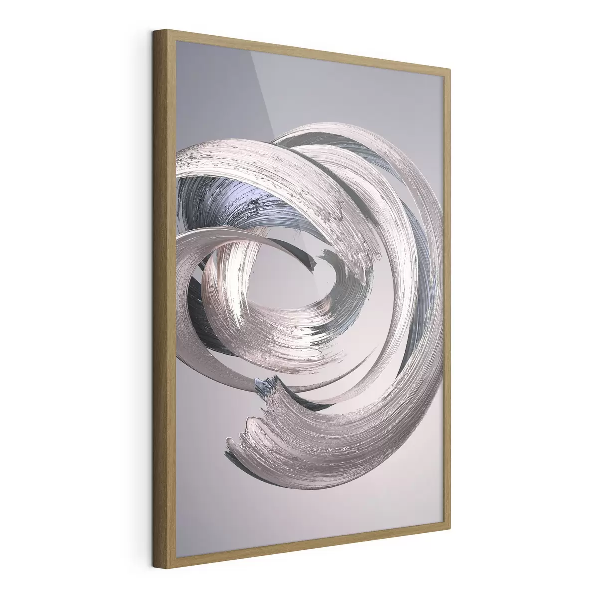Poster Design astratto elegante e fluente f01160