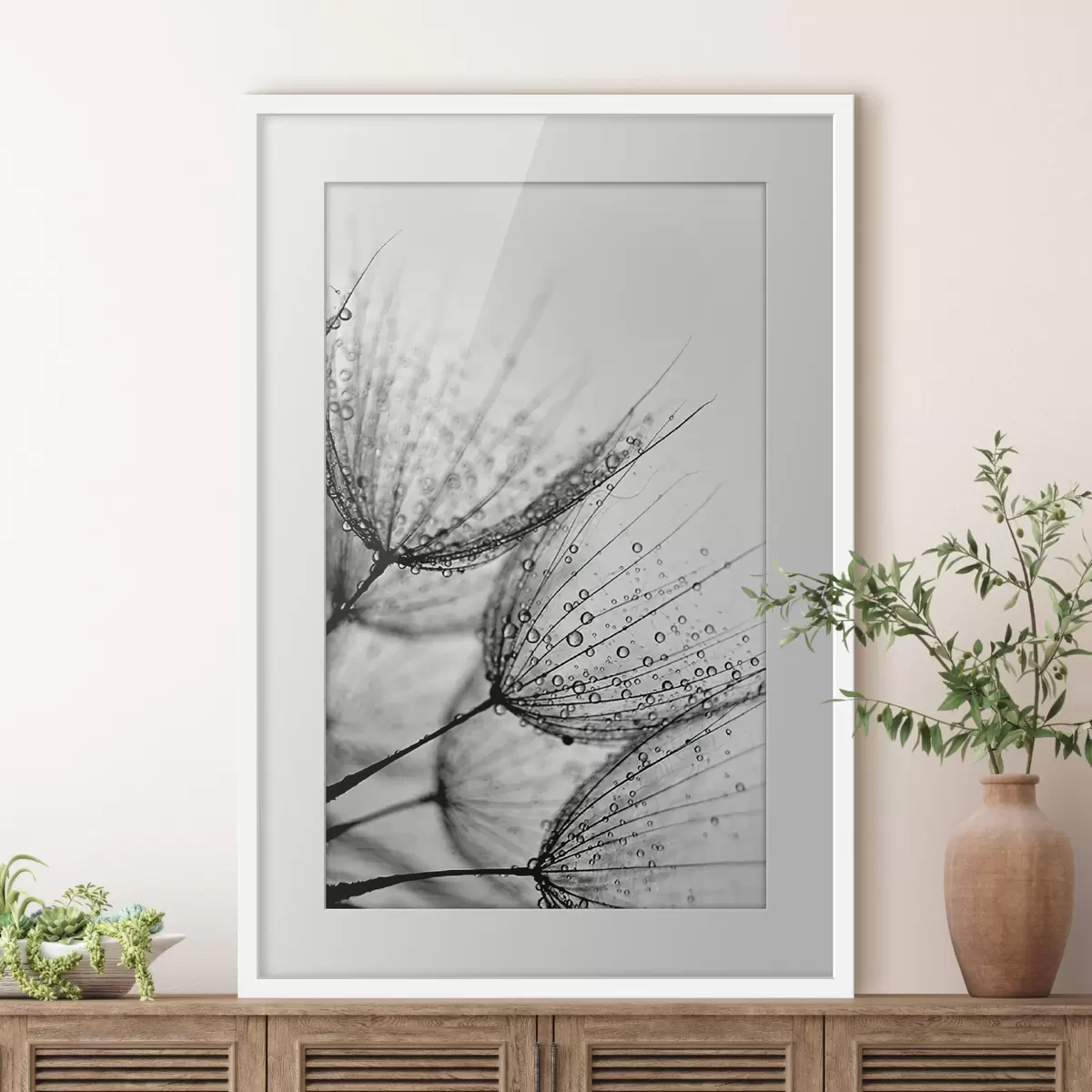 Poster Delicati disegni catturati dalle gocce f20828