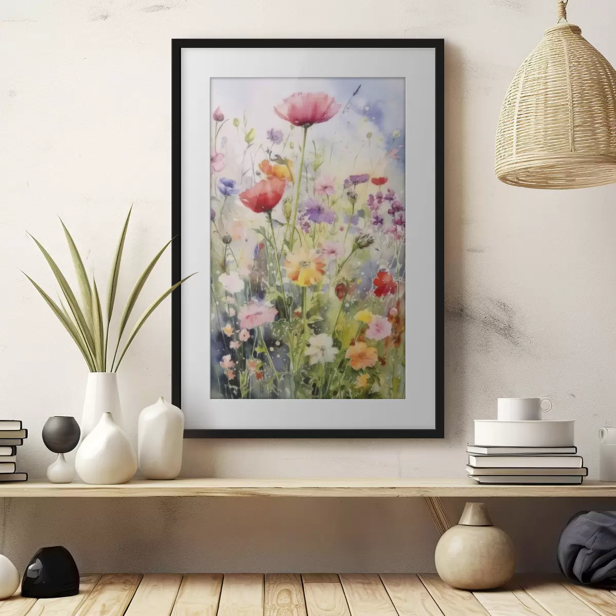 Poster Fiori e pausa f33672