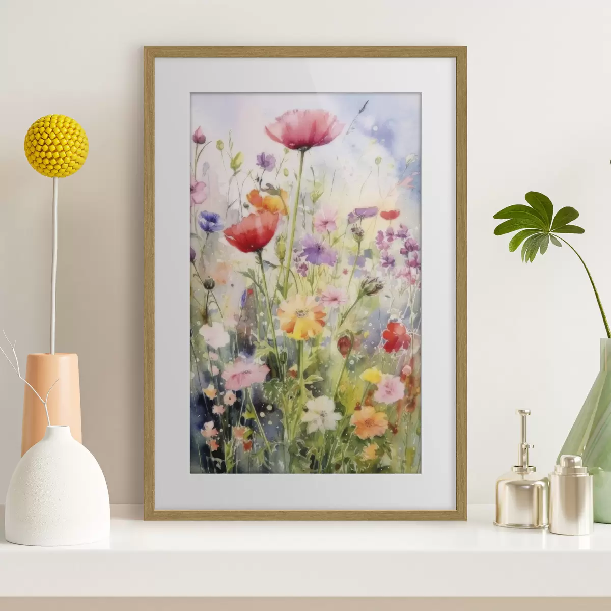 Poster Fiori e pausa f33672