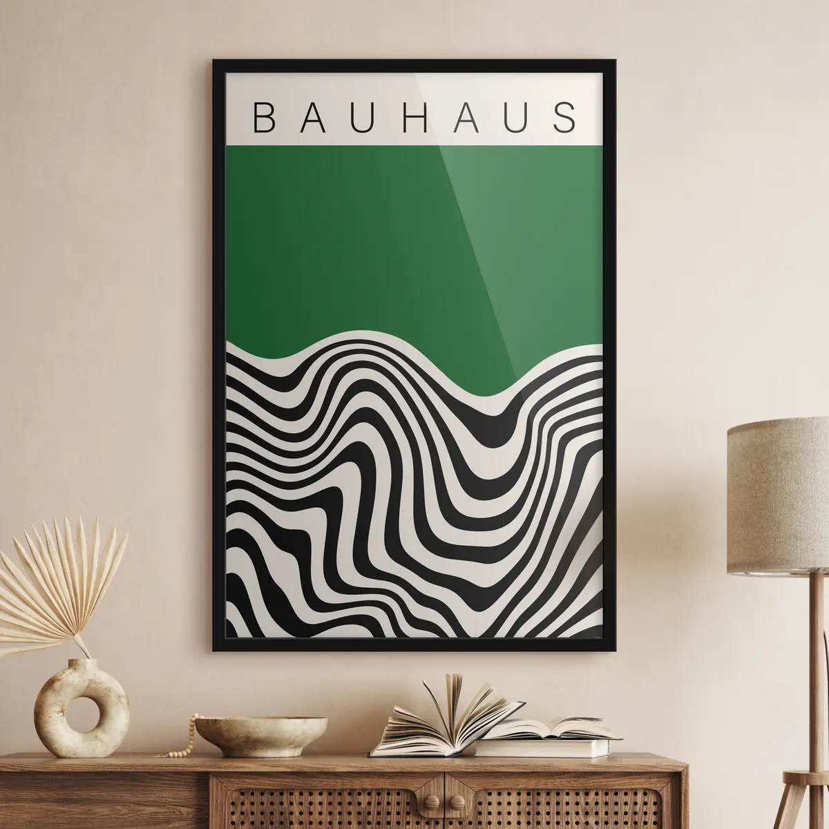 Poster Design moderno con motivi ritmici f36213