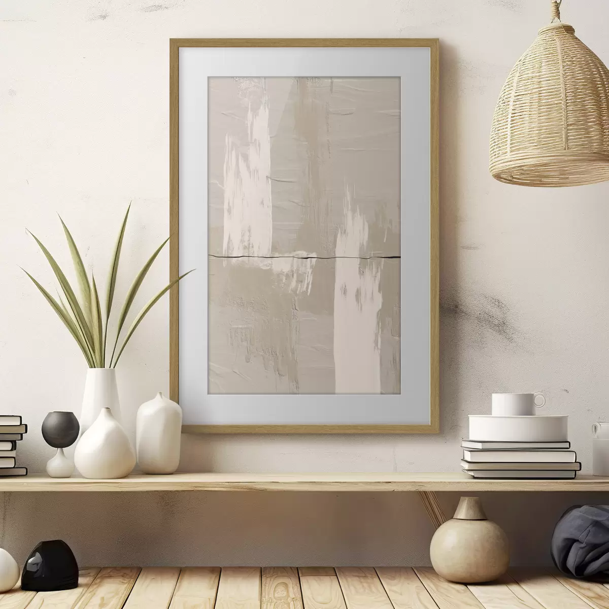 Poster Linee e bagliore f36304