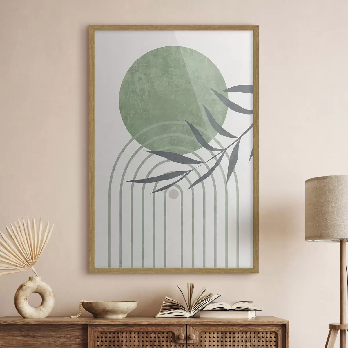 Poster Cerchi e tocco f36421