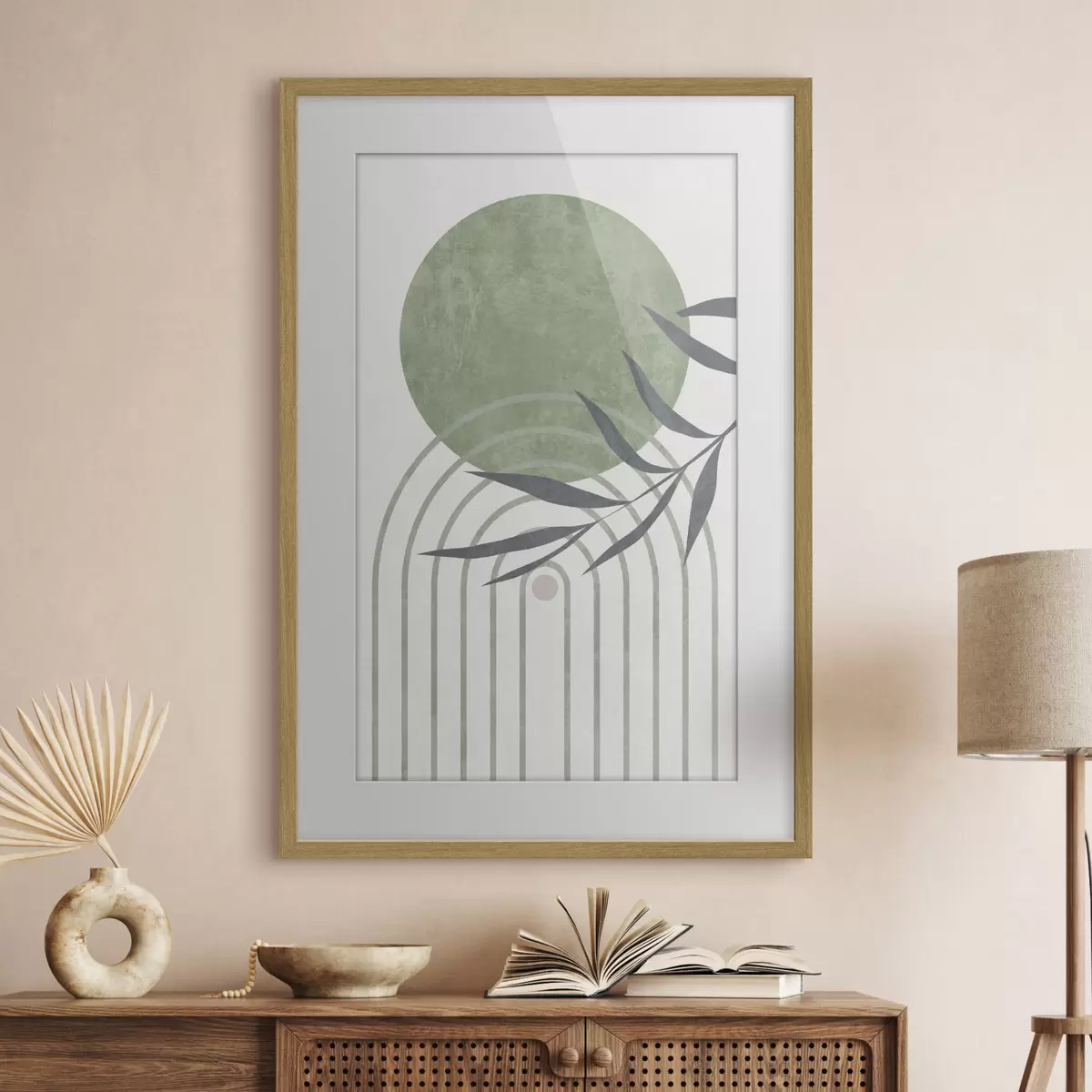 Poster Cerchi e tocco f36421