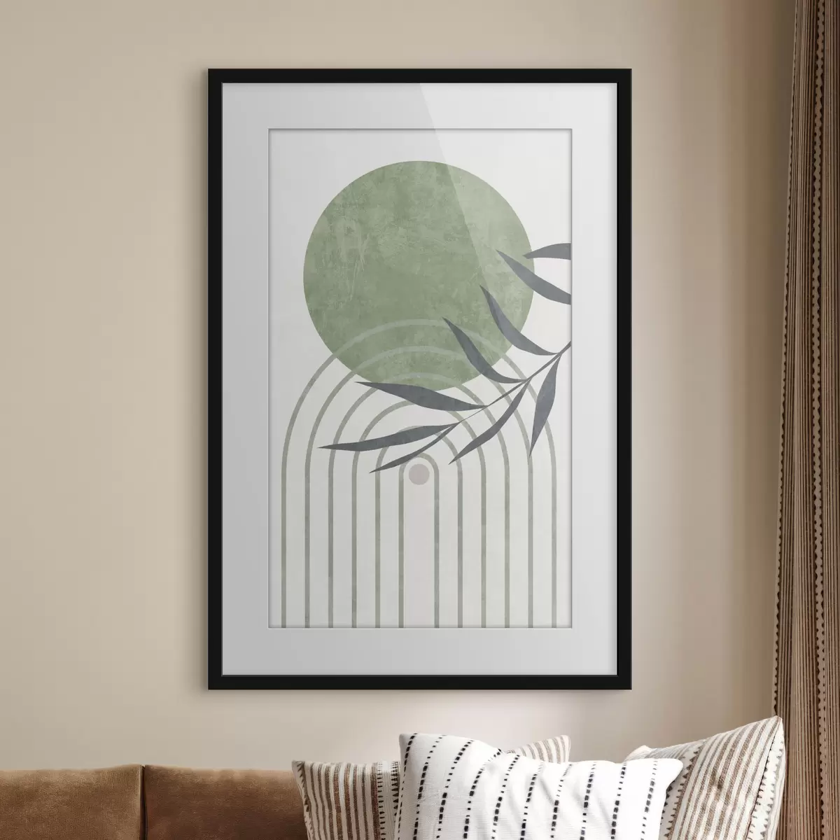 Poster Cerchi e tocco f36421