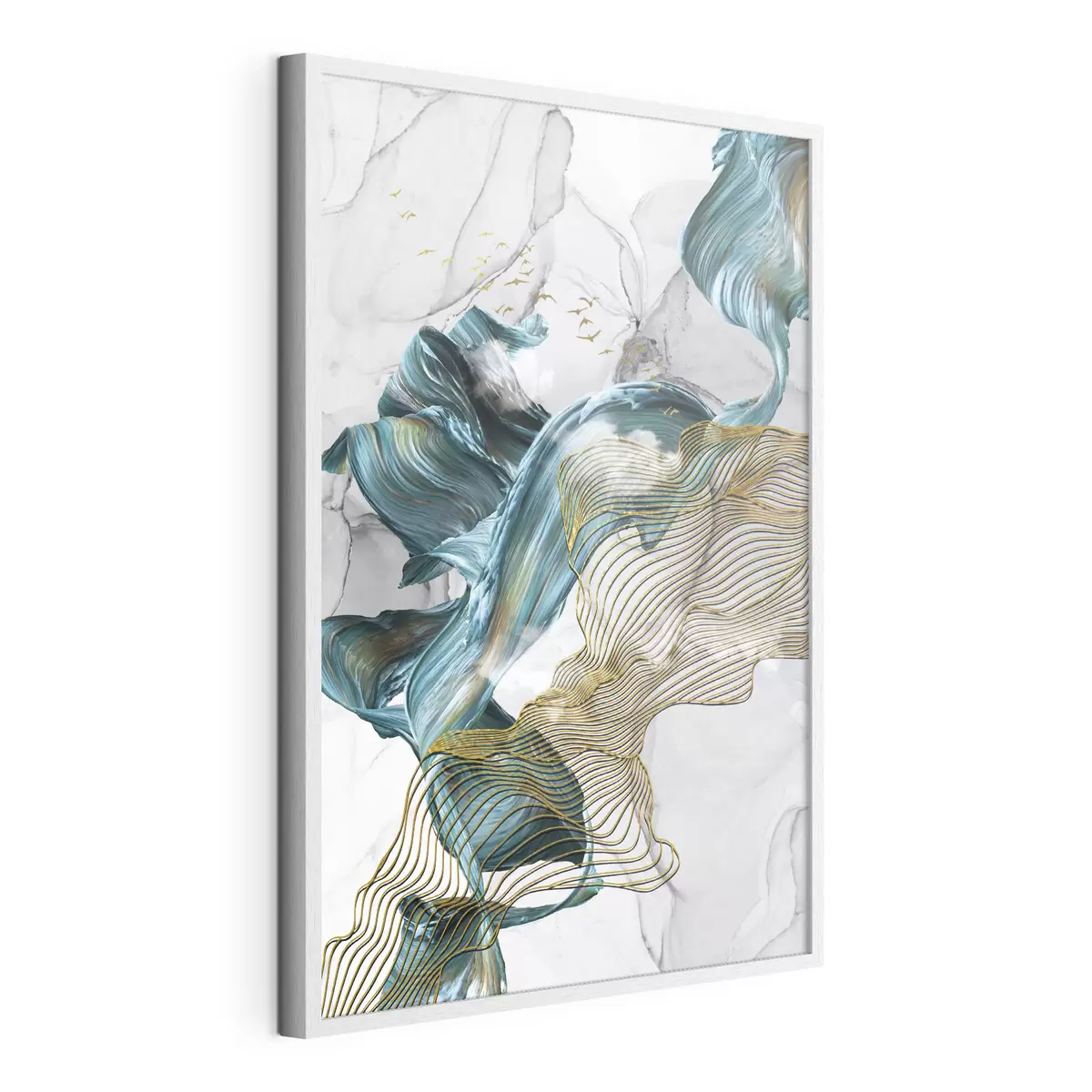Poster Onde dinamiche di colore e texture f35797