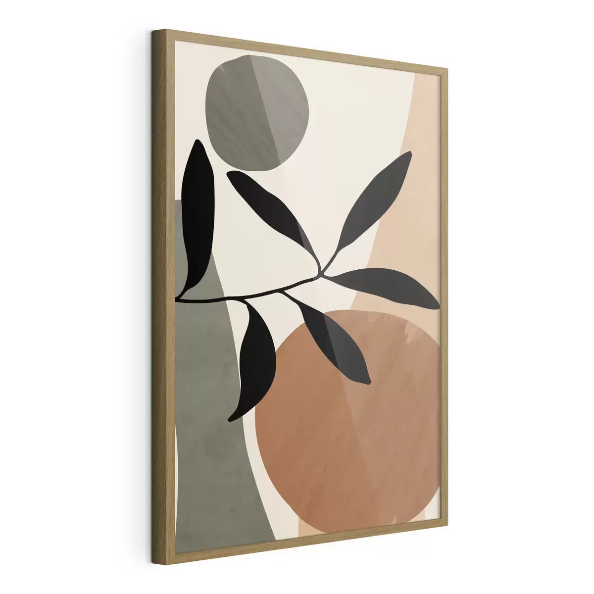 Poster Forme astratte con elementi naturali f36481