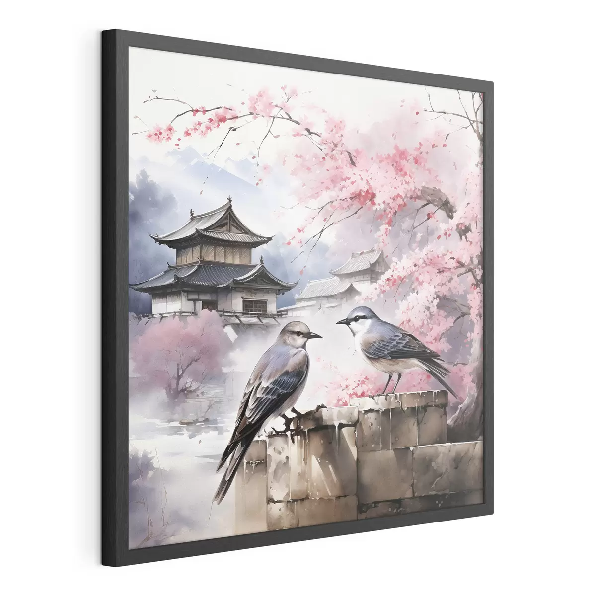 Poster In due tra i ciliegi f36815