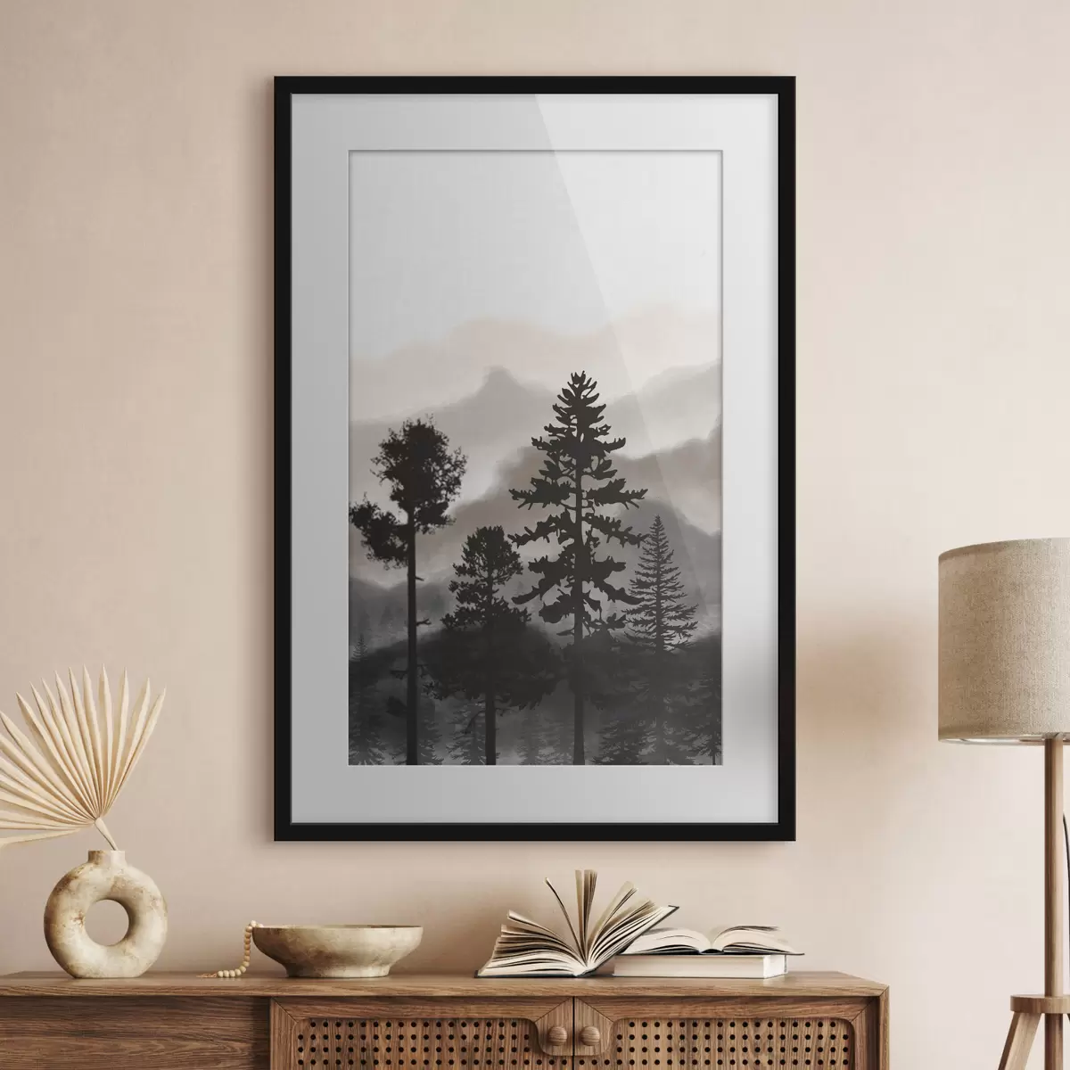 Poster Vette monocrome f36605v1
