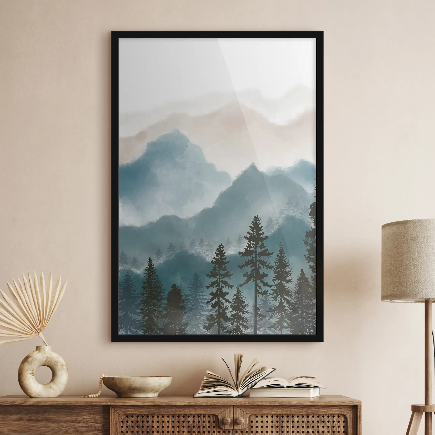 carta da parati Paesaggi sereni e paesaggi montani tranquilli nr. f36607