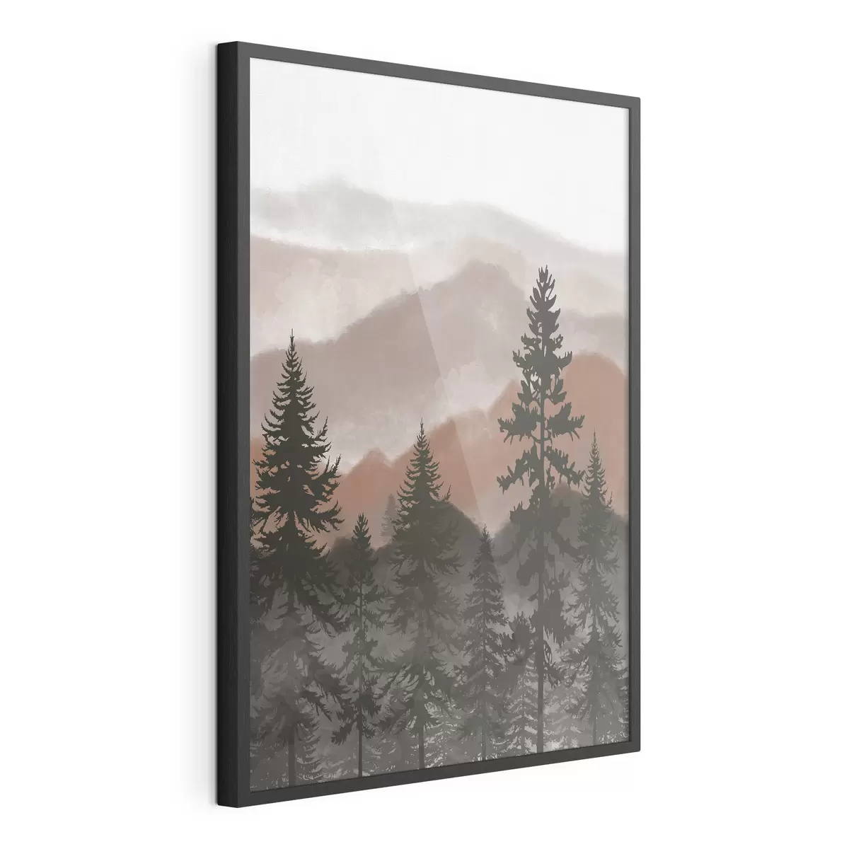 Poster Monti nella luce calda f37017v2