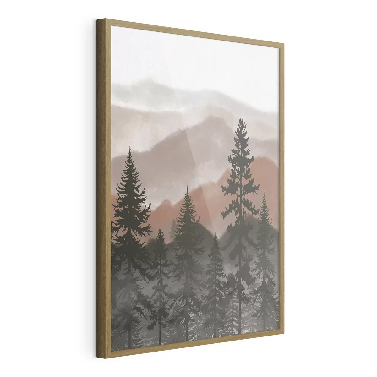 Poster Monti nella luce calda f37017v2