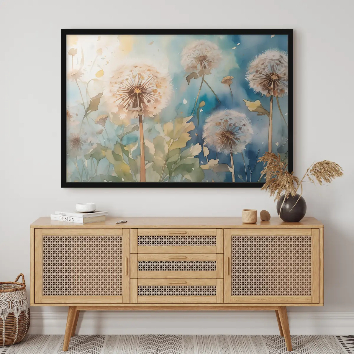 Poster Delicati fiori nella dolce brezza f35839