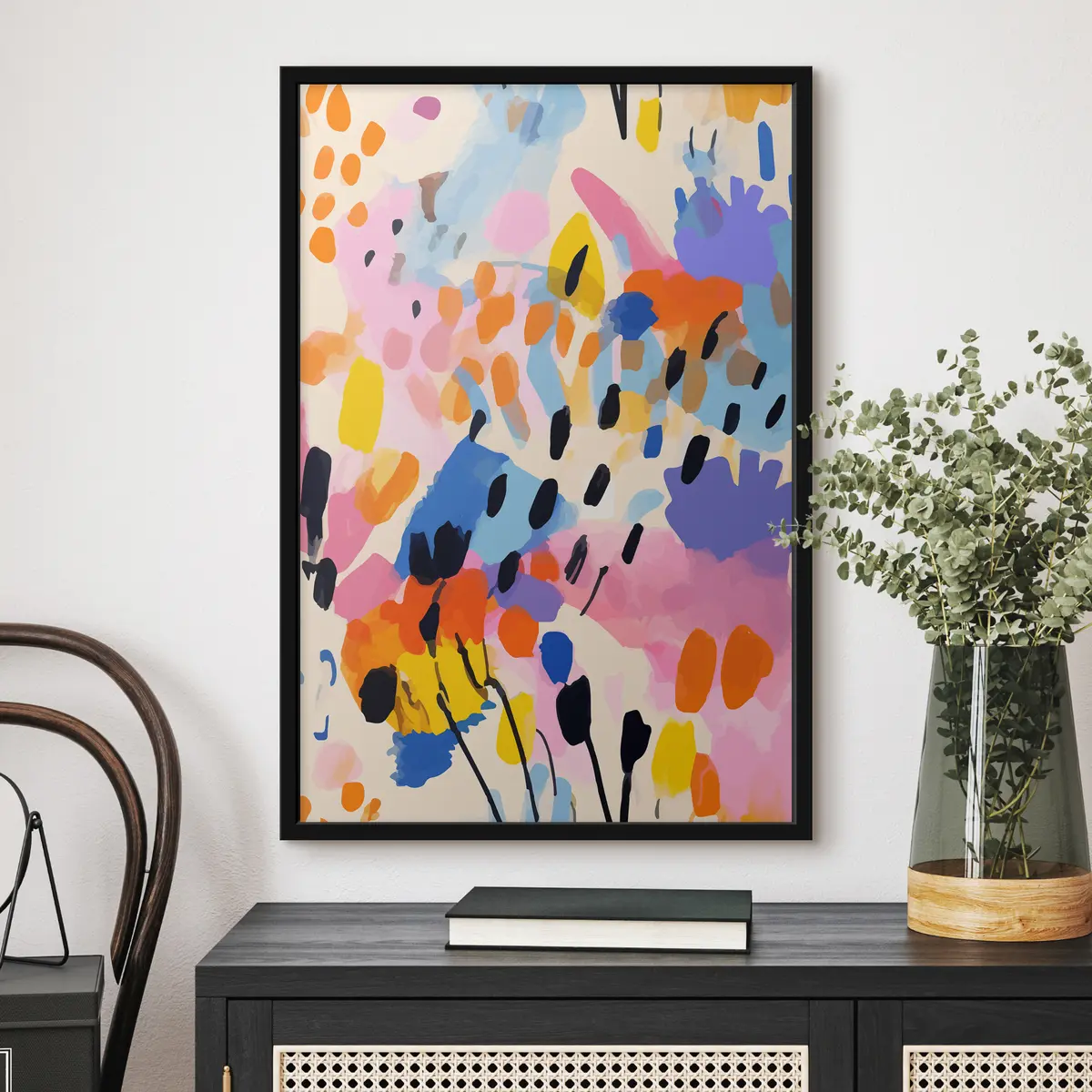 Poster I colori vibranti danzano in armonia f36597