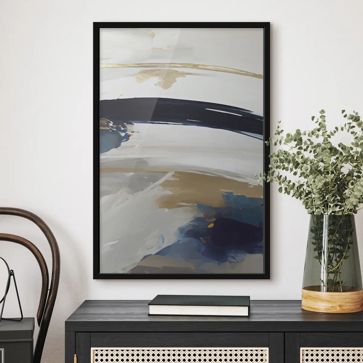 Poster Miscela astratta di colori tenui f36620