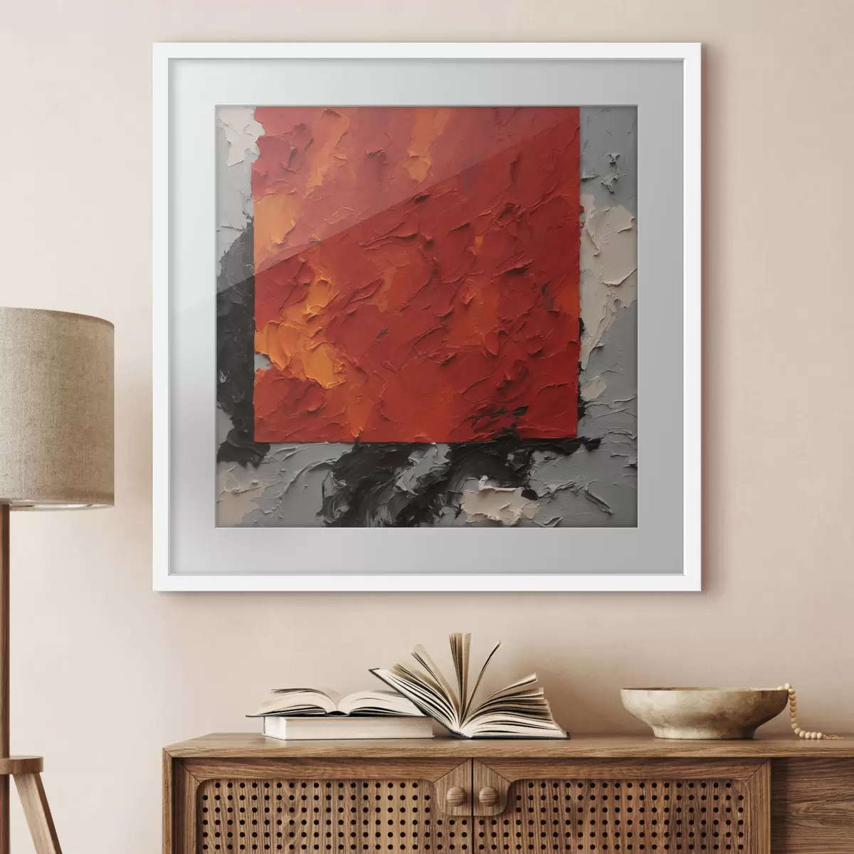Poster Attrazione rossa f37167