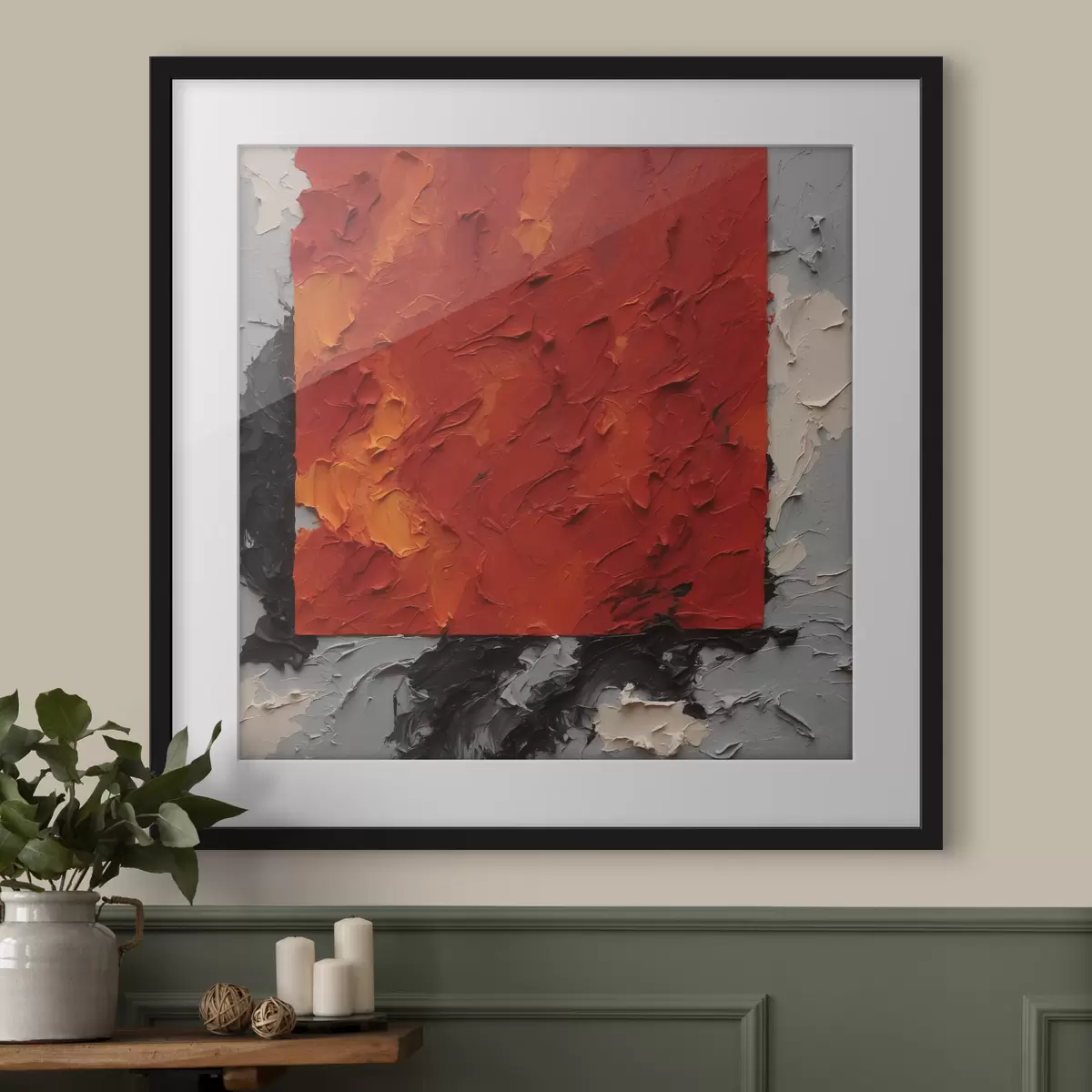 Poster Attrazione rossa f37167