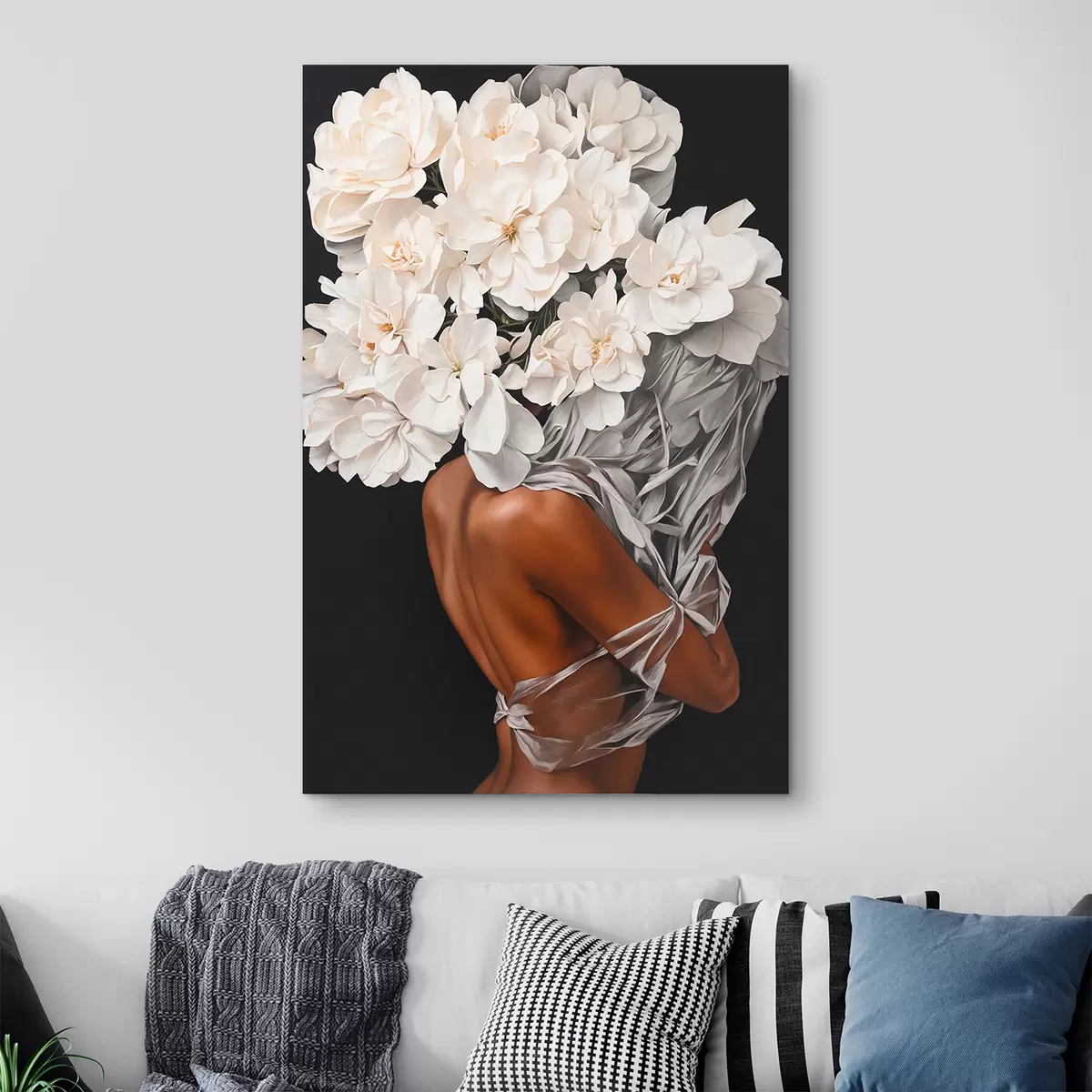 carta da parati Eleganza intrecciata alla bellezza della natura nr. s37163